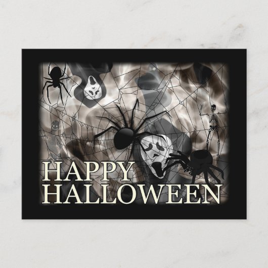 Happy Halloween Briefkaart (Voorkant)