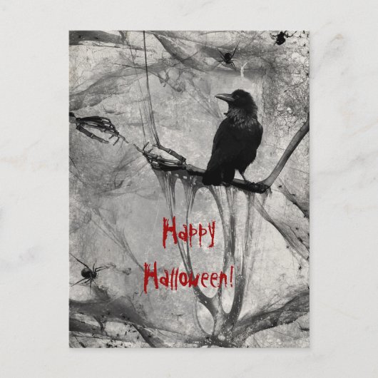 Happy Halloween Briefkaart (Voorkant)