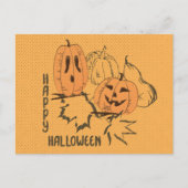Happy Halloween Briefkaart (Voorkant)