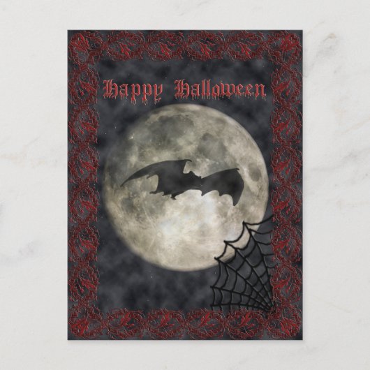 Happy Halloween Briefkaart (Voorkant)