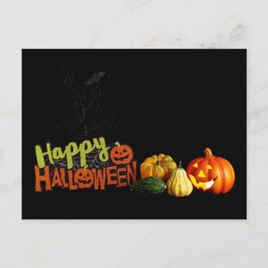 Happy Halloween Briefkaart (Voorkant)