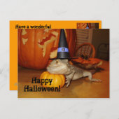 Happy Halloween! Briefkaart (Voorkant / Achterkant)