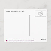 Happy Halloween Briefkaart (Achterkant)