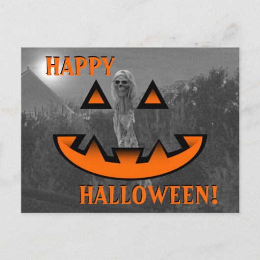 Happy Halloween Briefkaart (Voorkant)