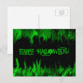 HAPPY HALLOWEEN! BRIEFKAART (Voorkant / Achterkant)