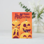 Happy Halloween Briefkaart (Staand voorkant)