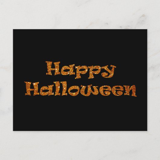 Happy Halloween Briefkaart (Voorkant)