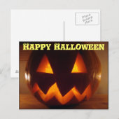 Happy Halloween Briefkaart (Voorkant / Achterkant)