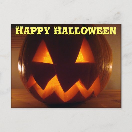 Happy Halloween Briefkaart (Voorkant)