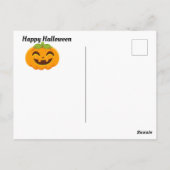 Happy Halloween  Briefkaart (Achterkant)