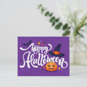 Happy Halloween Briefkaart (Staand voorkant)