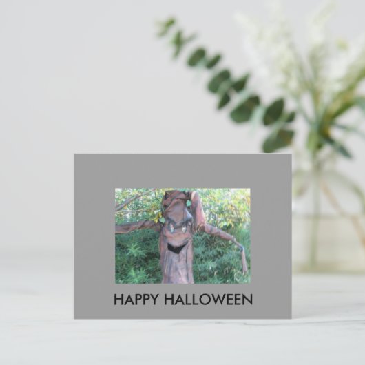 HAPPY HALLOWEEN BRIEFKAART (Staand voorkant)