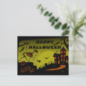 Happy Halloween Briefkaart (Staand voorkant)