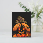 Happy Halloween Briefkaart (Staand voorkant)