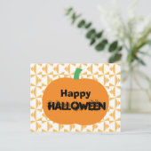 Happy Halloween Briefkaart (Staand voorkant)