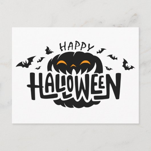 Happy Halloween Briefkaart (Voorkant)