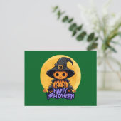 Happy Halloween Briefkaart (Staand voorkant)