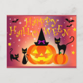 Happy Halloween Briefkaart (Voorkant)