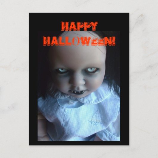 Happy Halloween Briefkaart (Voorkant)