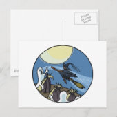 Happy Halloween Briefkaart (Voorkant / Achterkant)