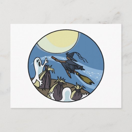 Happy Halloween Briefkaart (Voorkant)