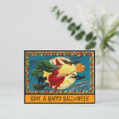 Happy Halloween Briefkaart (Staand voorkant)