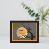 Happy Halloween Briefkaart (Staand voorkant)