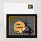 Happy Halloween Briefkaart (Voorkant / Achterkant)