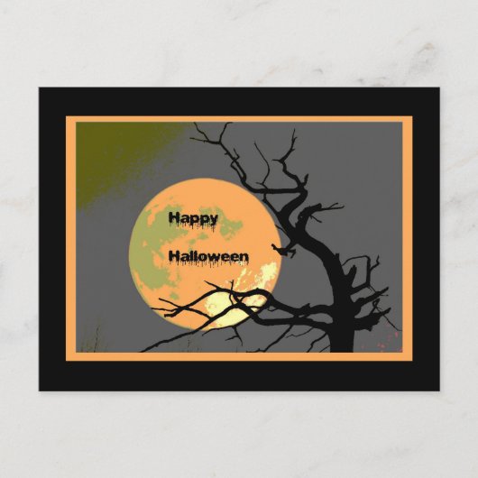 Happy Halloween Briefkaart (Voorkant)