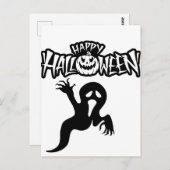 Happy Halloween-briefkaart Briefkaart (Voorkant / Achterkant)