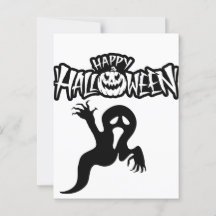 Happy Halloween-briefkaart