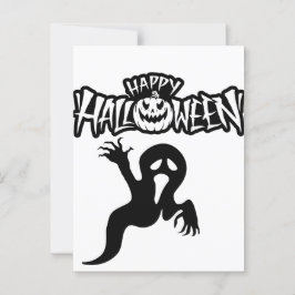 Happy Halloween-briefkaart Briefkaart