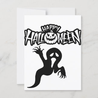 Happy Halloween-briefkaart Briefkaart