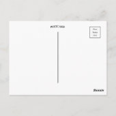 Happy Halloween briefkaart Bunny Jack-o-Lantern (Achterkant)