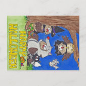 HAPPY HALLOWEEN briefkaart van Nicole Janes (Voorkant)