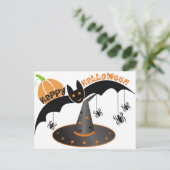 Happy Halloween Briefkaarten (Staand voorkant)