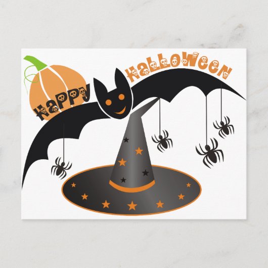 Happy Halloween Briefkaarten (Voorkant)