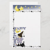 Happy Halloween Briefpapier (Voorkant / Achterkant)