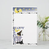 Happy Halloween Briefpapier (Staand voorkant)