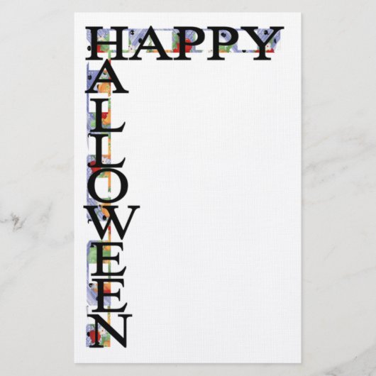 Happy Halloween Briefpapier (Voorkant)