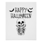 Happy Halloween Brilliant Poster (Voorkant)