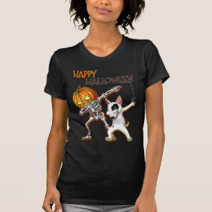 Happy Halloween Bull Terrier DAB T-shirt