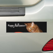 Happy Halloween Bumpersticker (Op auto)