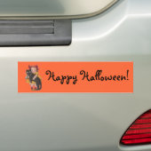 Happy Halloween! Bumpersticker (Op auto)