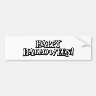 Happy Halloween Bumpersticker