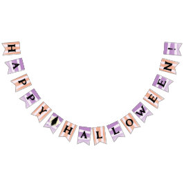 Happy Halloween Bunting Banner