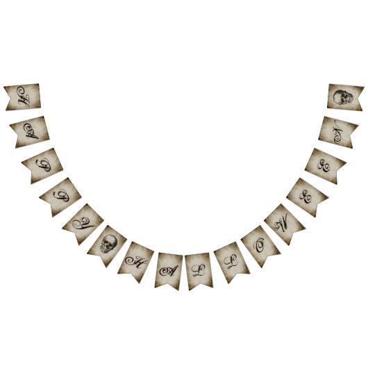  Happy Halloween Bunting Flag Banner (Alle)