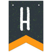 Happy Halloween Bunting Flags Vlaggetjes (Eerste vlag)