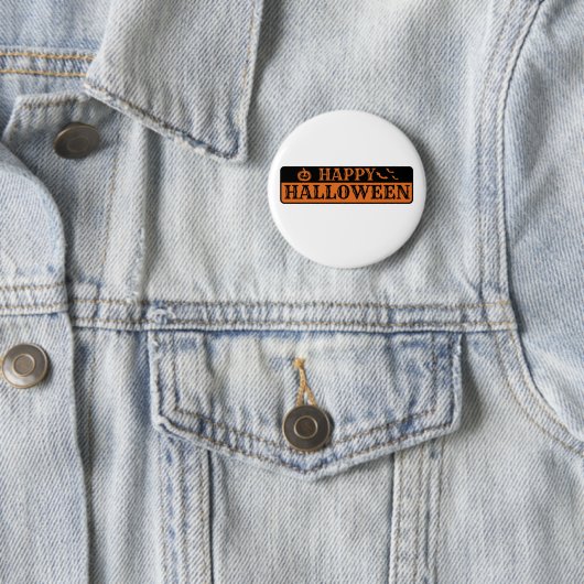 Happy Halloween Button (In situ)
