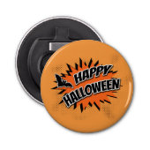 Happy Halloween Button Flesopener (Voorkant)
